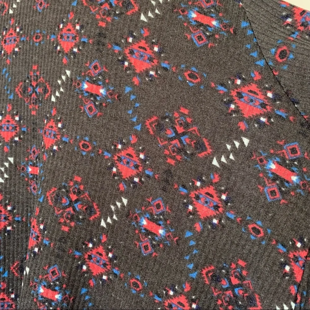 LuLaRoe Sarah Cardigan Bohemian Aztec Southwestern Open Front - Picture 5 of 9
